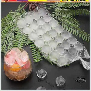 Disposable ice cube bag